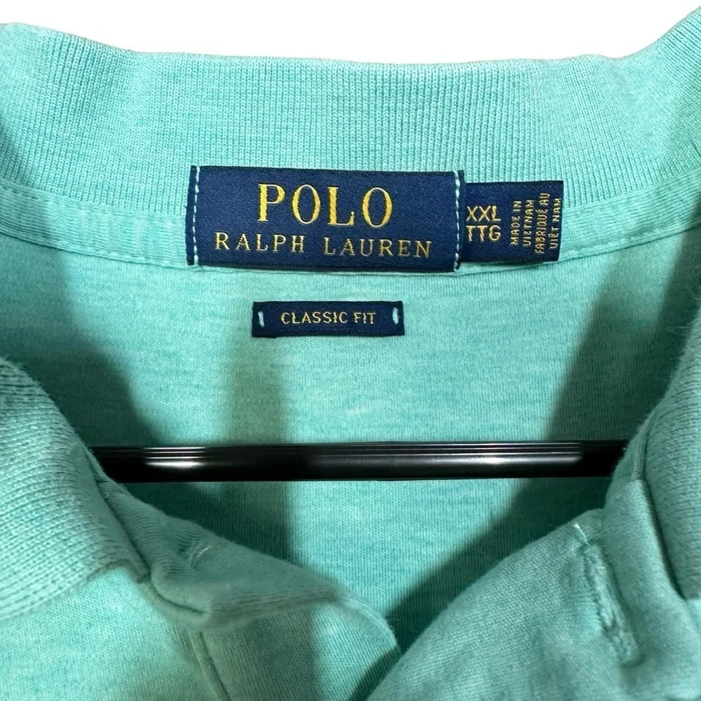 Polo Ralph Lauren Classic Fit Soft Cotton Polo Green Men’s XXL Colored Pony